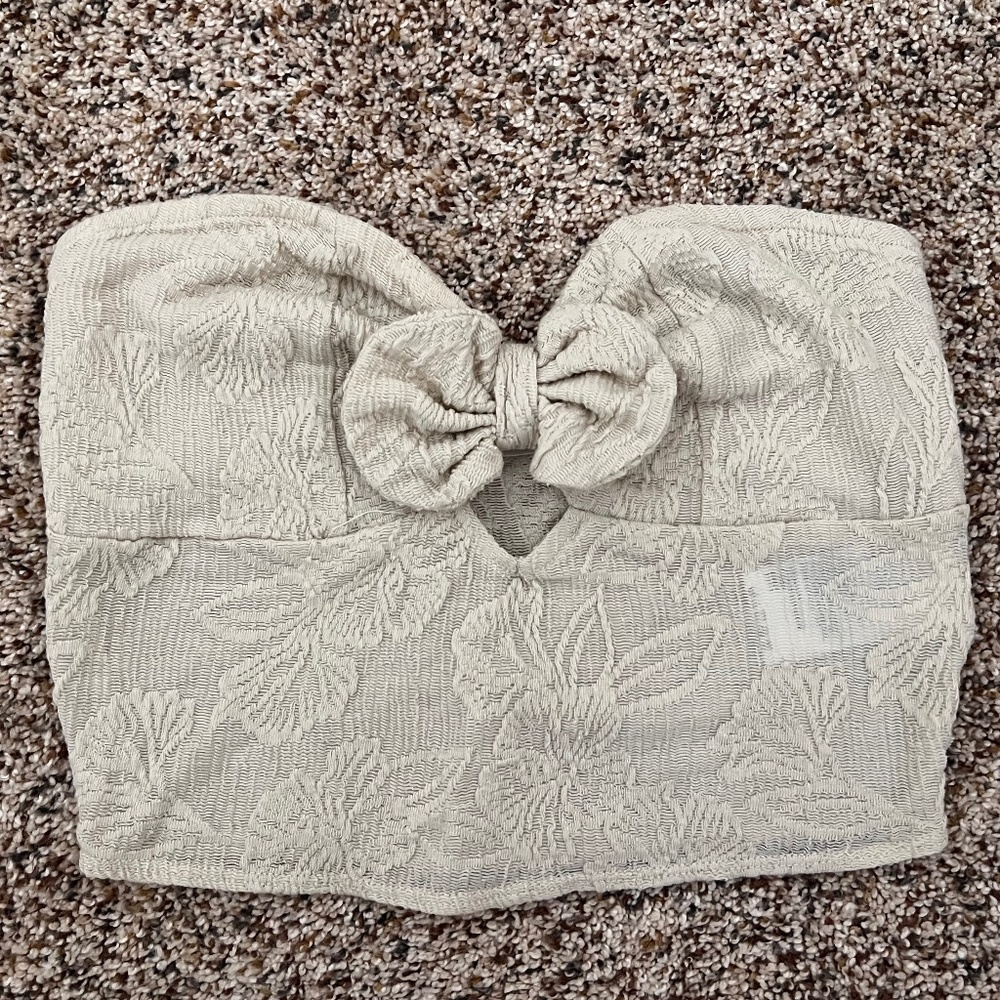 Urban Outfitters floral bandeau top